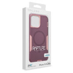 Case Cellairis "Rapture Rugged" - para iPhone 15 Pro Max - color "Rose/ Mulberry" con MagSafe - Imagen 6