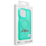 Case "La Hornet Matte" para IPhone 15 Pro Max en color "Turquesa" con MagSafe - Imagen 4
