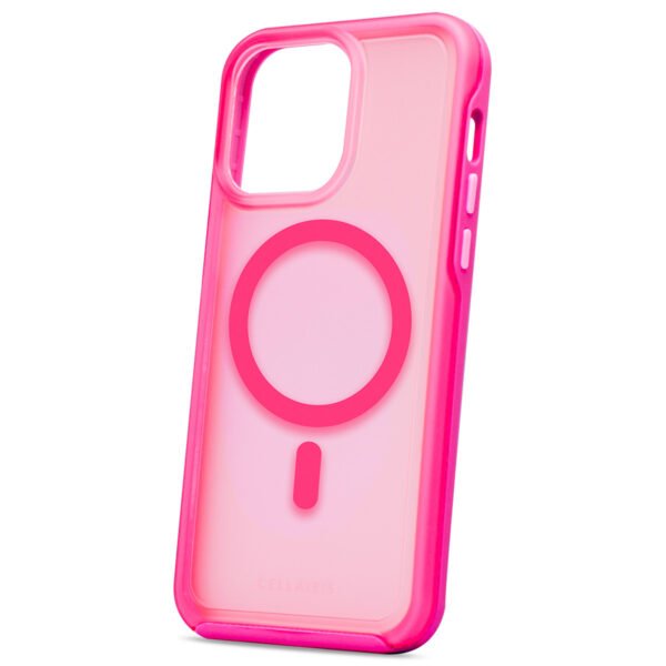 Case "La Hornet Matte" para IPhone 15 Pro en color "Hot Pink" con MagSafe - Imagen 5