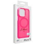Case "La Hornet Matte" para IPhone 15/ 14 en color "Hot Pink" con MagSafe - Imagen 5