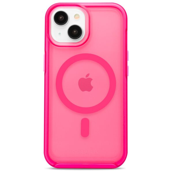 22 Case "La Hornet Matte" para IPhone 15/ 14 en color "Hot Pink" con MagSafe - Imagen 1