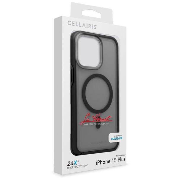23, 4 Case"La Hornet Matte" para IPhone 15 Plus/ 14 Plus en color "Black" con MagSafe - Imagen 4