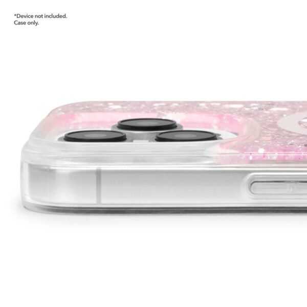 Showcase "Slim Glam" para IPhone 15 Pro en color "Baby Pink" con MagSafe - Imagen 4
