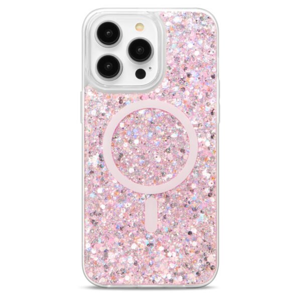 29 Showcase "Slim Glam" para IPhone 15 Pro en color "Baby Pink" con MagSafe - Imagen 1