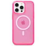 Case Cellairis "La Hornet Glitter" -para iPhone 15 Pro Max color Hot Pink con MagSafe