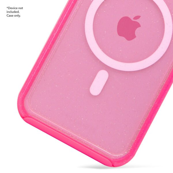Case Cellairis "La Hornet Glitter" -para iPhone 15 Pro Max color Hot Pink con MagSafe - Imagen 5