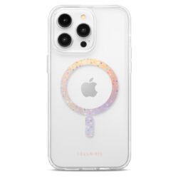 Cellairis Showcase Slim Halo - para iPhone 15 Pro Max con MagSafe en color Rainbow Glitter