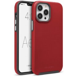 Case "Aero Grip" - para IPhone 13 Pro Max en color "Red Dark Gray"