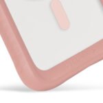 Showcase "Grip" -  para IPhone 14 Pro con Protección Anti-Bacterial en color " Pink/Clear" con MagSafe - Imagen 2