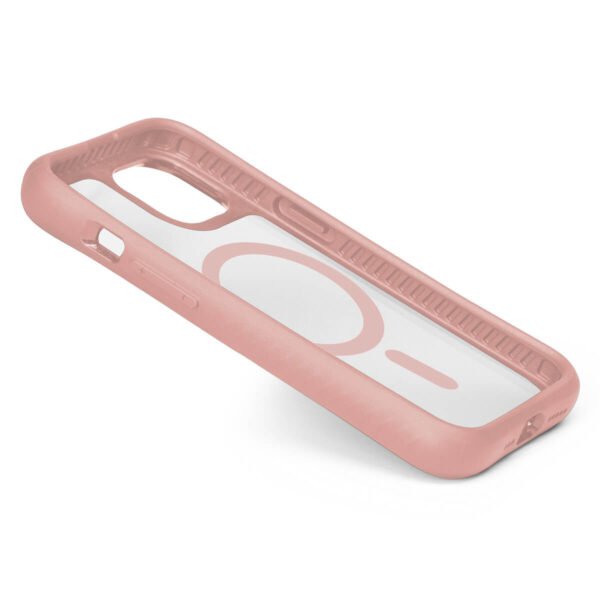 11,2 Showcase "Grip" -  para IPhone 14 Pro con Protección Anti-Bacterial en color " Pink/Clear" con MagSafe - Imagen 3