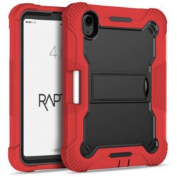 Case "Rapture Rugged" - para IPad 6 Mini en color "Red/Black"