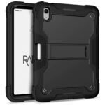Case "Rapture Rugged" - para IPad 10.2"- Generación 10 con soporte en color "Black"