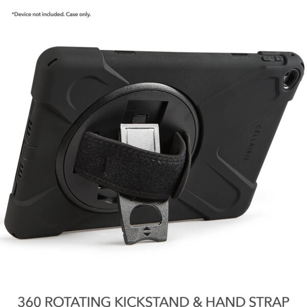 Case "Rapture Rugged" - para IPad 9.7" Air 2 con soporte y colgante en color Negro - Imagen 3