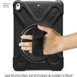 Case "Rapture Rugged" - para IPad 10.5" Pro/Air con soporte y colgante en color negro - Imagen 2