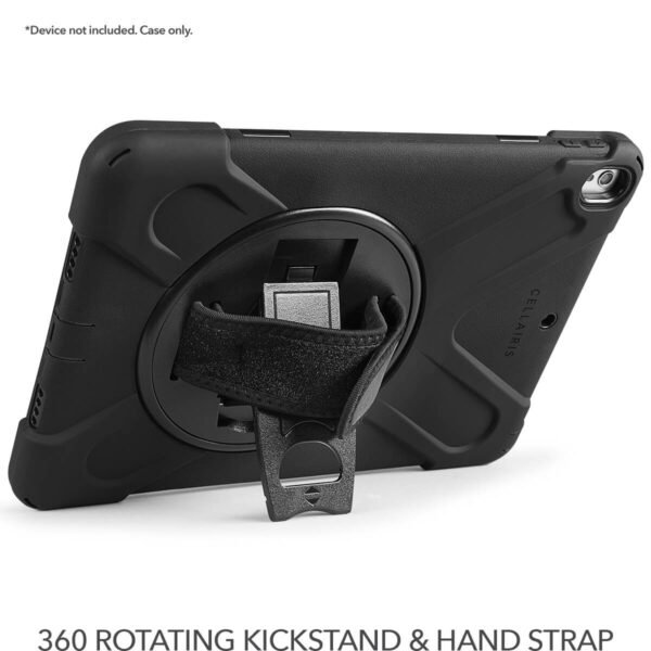Case "Rapture Rugged" - para IPad 10.5" Pro/Air con soporte y colgante en color negro - Imagen 3