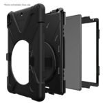 Case "Rapture Rugged" - para IPad 10.5" Pro/Air con soporte y colgante en color negro - Imagen 5