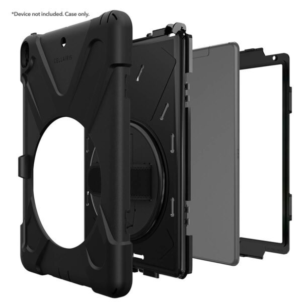 Case "Rapture Rugged" - para IPad 10.5" Pro/Air con soporte y colgante en color negro - Imagen 5