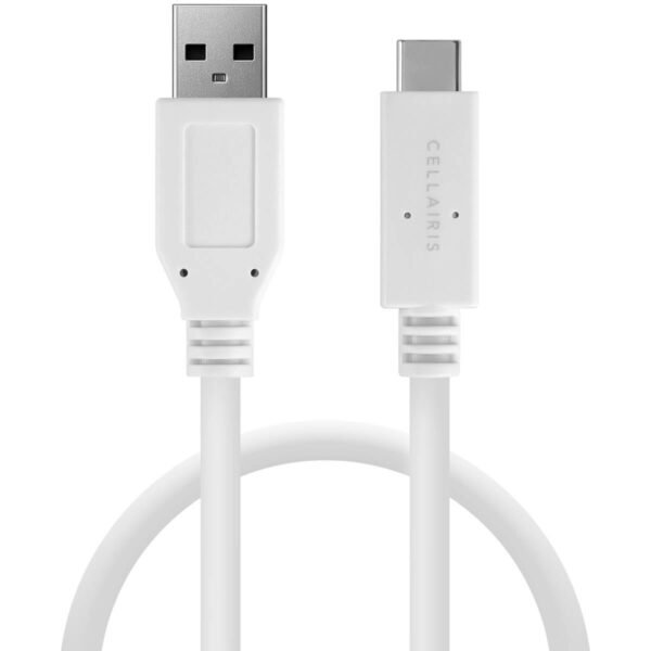 Cable cargador - 20IN - USB-C To USB-A en color "White" - Imagen 3