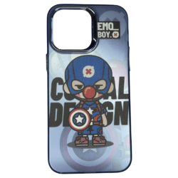 Case de Capitán América para 11, 13, 14 y 14 pro max