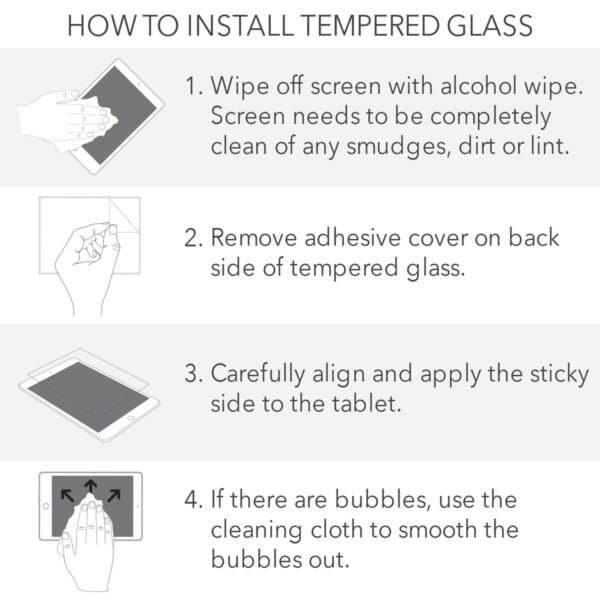 Mica Cellairis Shell Shock para Apple iPad 10.9" Gen 10 – Super Anti-Impact (Bulk) - Imagen 3