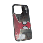 Case de Spiderman para iPhone 11, 13, 14 y 14 pro max - Rojo con gris - Imagen 4