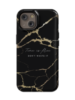 Estuche iPhone Mármol Dorado