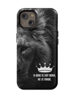 Estuche León Negro para iPhone