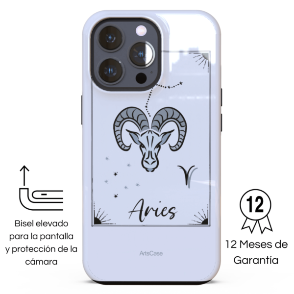 Aries_24598_1200x1200_2 (1) Aries iPhone Case ArtsCase - Imagen 3