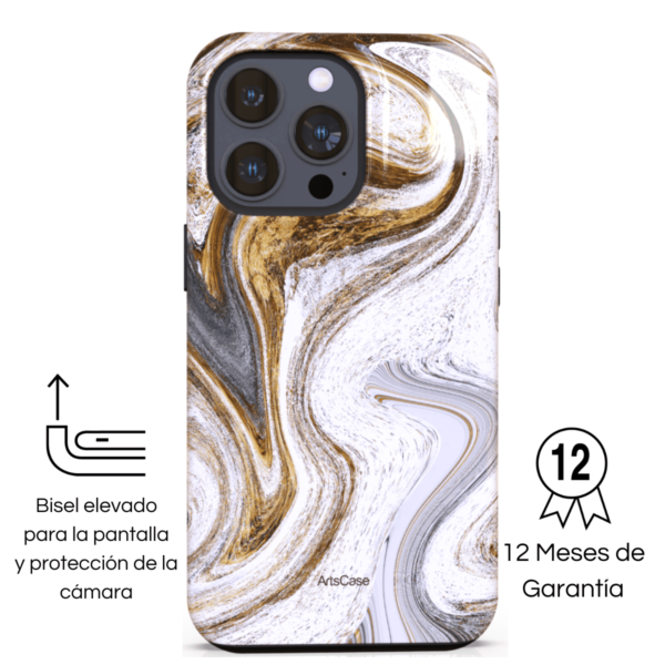 Brown Coffee_24514_1200x1200_2 (1) Brown Coffee iPhone Case ArtsCase - Imagen 4