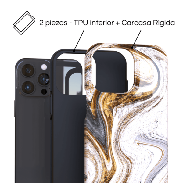 Brown Coffee_24514_1200x1200_3 (1) Brown Coffee iPhone Case ArtsCase - Imagen 3