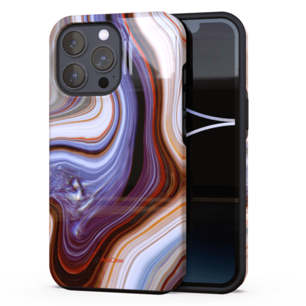 Brown Marble Pattern_16699_1200x1200 (1) Estuche ArtsCase  Brown Marble Pattern Para Iphone - Imagen 1