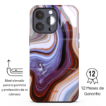 Estuche ArtsCase  Brown Marble Pattern Para Iphone - Imagen 2