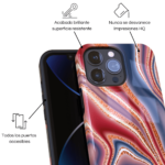 Estuche ArtsCase  Brown Marble Pattern Para Iphone - Imagen 3