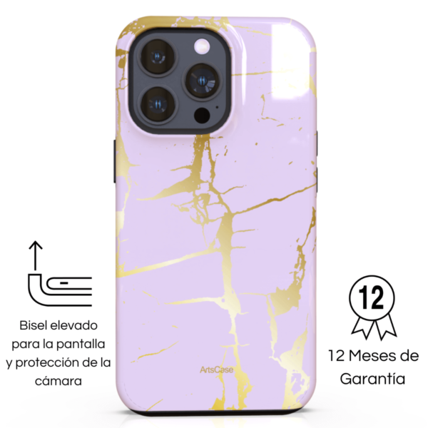 Marble Gold Grunge_16779_1200x1200_2 (1) Marble Gold Grunge iPhone Case ArtsCase - Imagen 4