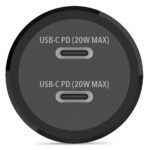 Cargador De Coche Cellairis - Doble USB-C + USB-C 40W Negro - Imagen 2