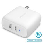 Cargador De Pared Cellairis - Dual USB-C + USB-C 40W Blanco - Imagen 3