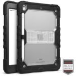 Rapture Rugged - Apple IPad 10.2" Gen7/8/9 Con Soporte Solamente, Negro/Transparente
