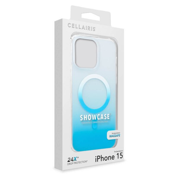 iphone15-cellairis-estuche-ecuador-turquesa (1) Showcase Slim Ombre - Apple IPhone 15/ 14 Turquiose W/ MagSafe - Imagen 2