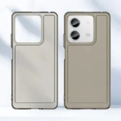Case Transparente Gris TPU Candy Series para Xiaomi Redmi Note 13 5G