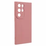 Estuche Samsung Galaxy S24 Ultra color Rosado Mate TPU