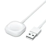 Cargador Inalámbrico Blanco para Apple Watch OJD-86 con Cable USB y Base de Carga