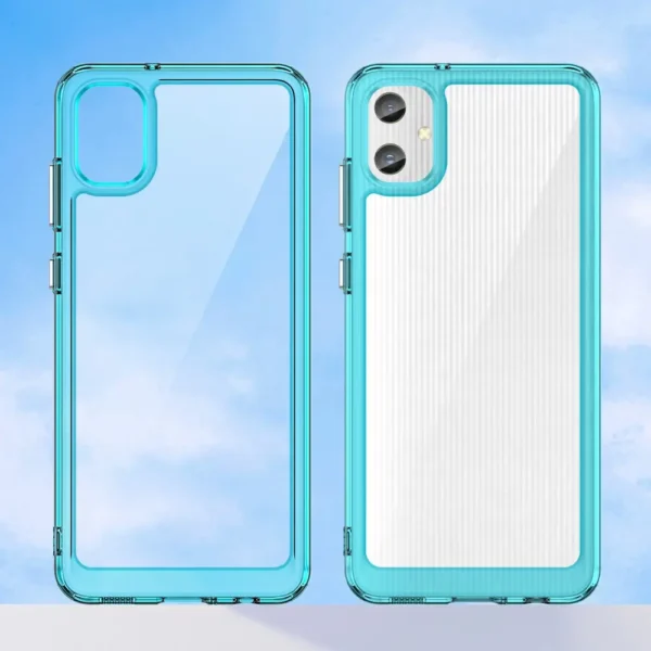 Estuche Celeste Antirayas TPU + Acrílico para Samsung Galaxy A05 4G - Imagen 2