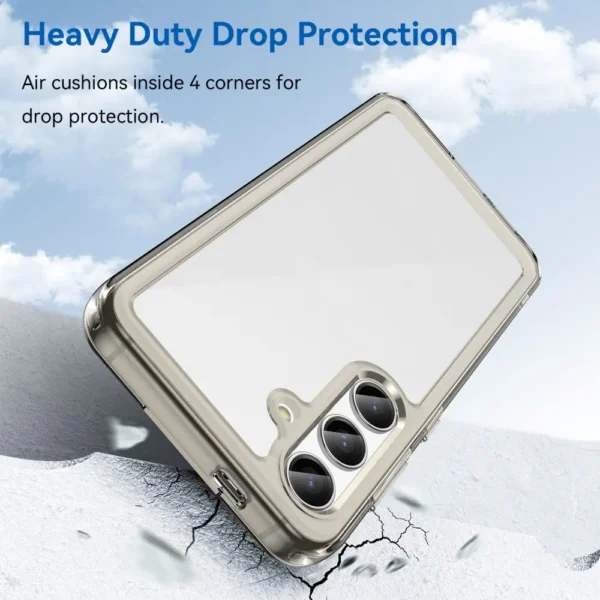 case-samsung-cellairis Estuche Transparente Gris Samsung Galaxy S24 TPU + Acrílico Antirrayaduras - Imagen 2