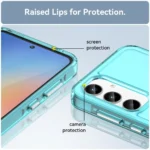 Estuche Transparente Celeste Serie Candy TPU para Samsung Galaxy A35 5G - Imagen 3
