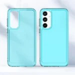 Estuche Transparente Celeste Serie Candy TPU para Samsung Galaxy A35 5G