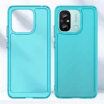 Case Transparente Celeste TPU Candy Series para Xiaomi Redmi 12C 4G - Imagen 3