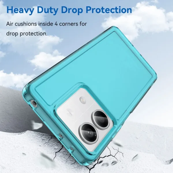 estuche-cellairis-celeste Case Transparente Celeste TPU Candy Series para Xiaomi Redmi Note 13 5G - Imagen 3