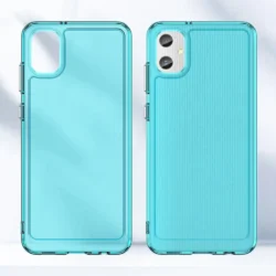 Case Transparente Celeste Antigolpes TPU Candy Series para Samsung Galaxy A05 4G