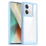Case Celeste TPU para Xiaomi Redmi Note 13 5G + Respaldo Transparente de Acrílico