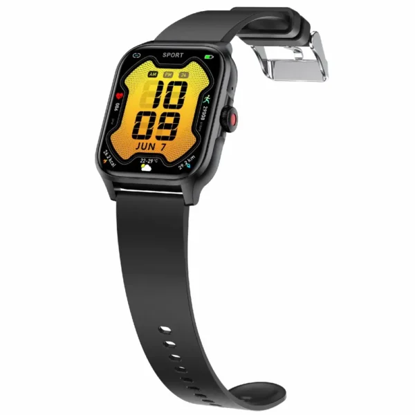 reloj inteligente-ecuador Smartwatch Negro QX15 con Monitor de Oxígeno en Sangre y Pantalla TFT de 1.85 pulgadas - Imagen 3